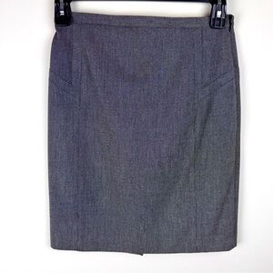 EXPRESS GRAY SKIRT FOR WOMEN SIZE 6 Fully Lined‎ Side Zipper Closure